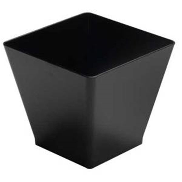 Fineline Settings Black 2 Oz. Tiny Cube 6411-BK
